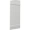 Ekena Millwork Americraft 6-Board (2 Batten) Wood Joined Board-n-Batten Shutters w/Ellipt Top, ARW101BE621X77STH, PR ARW101BE621X77STH - alternate 3
